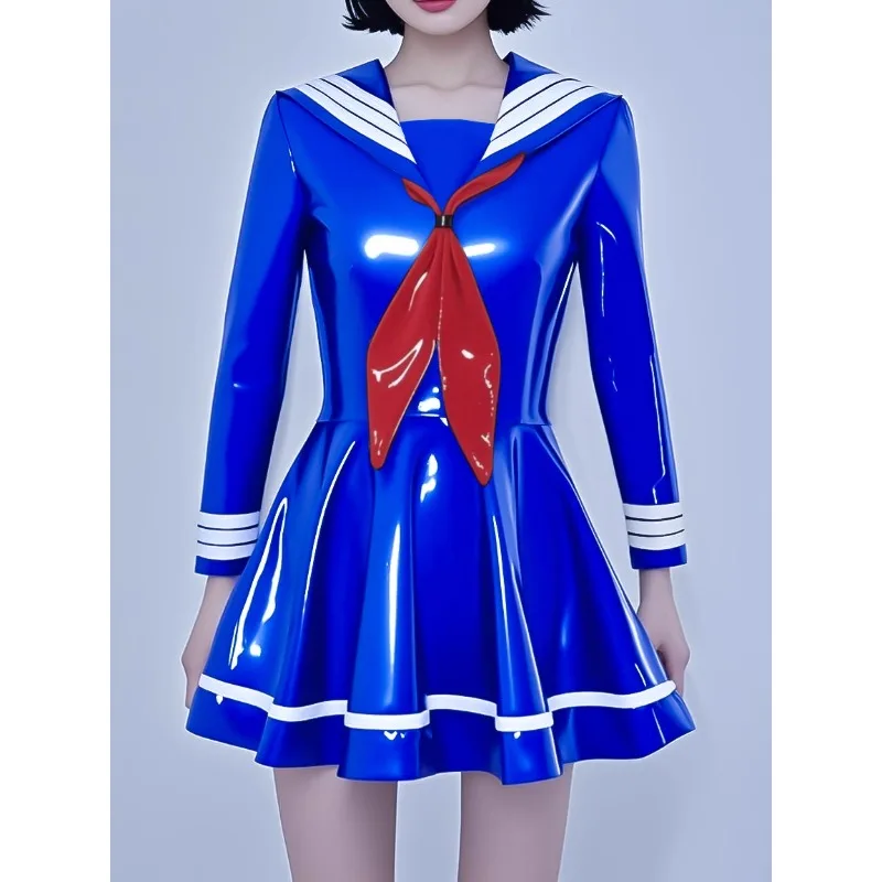 Customized JK Skirt Japanese College Feng Shui Handdress Cosplay Costume Anime Exhibition Photo Dress 086