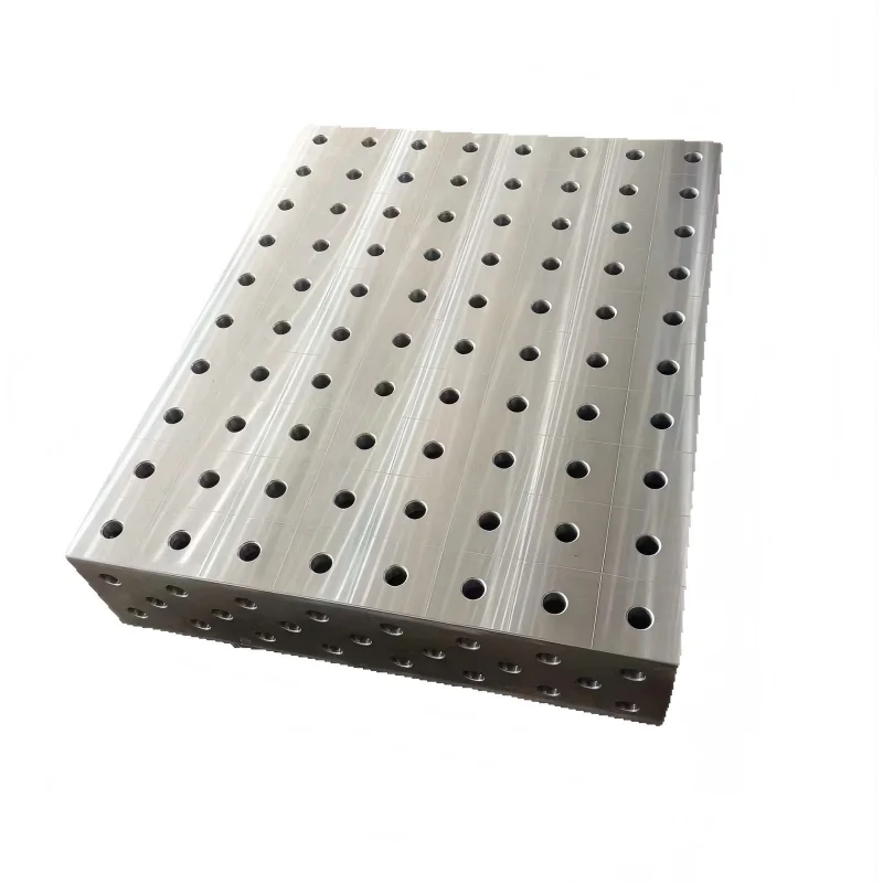 New 1000mm*2000mm 3D Steel Welding Tables with Adjustable Jigs and Fixture Metal 3D Welding Table