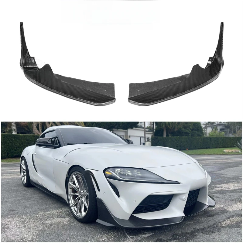 

Carbon Accessories Auto EDI Type Carbon Front Bumper Sp Flaps for A90 A91 MK5 2019+