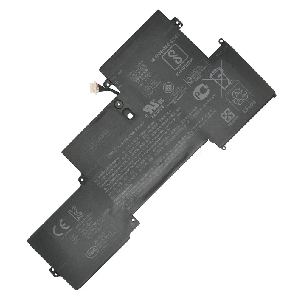 Origina BR04XL 7.6V 36Wh BO04XL Battery for HP EliteBook 1020 G1 M5U02PA M0D62PA M4Z18PA HSTNN-DB6M HSTNN-I28C