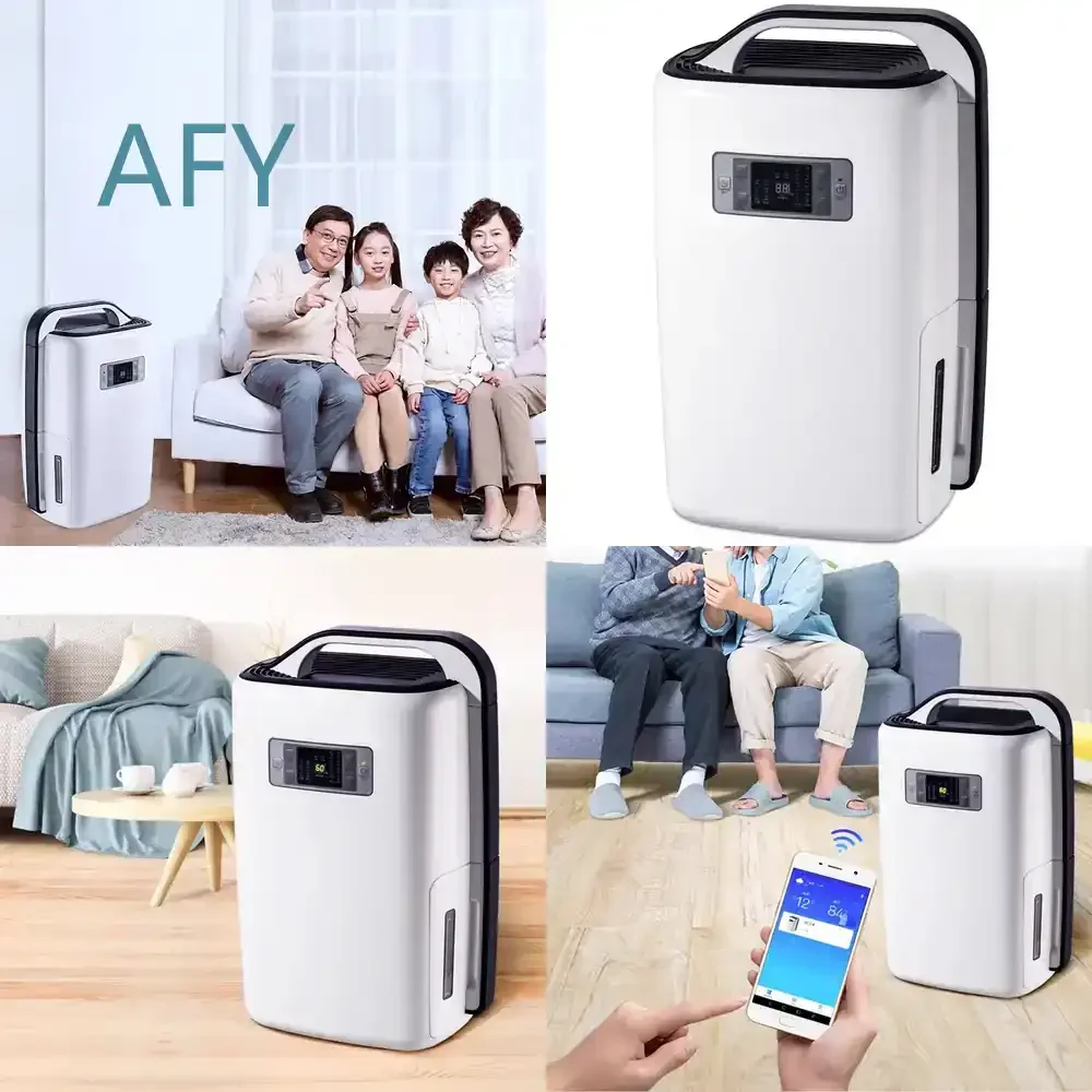 DYD-N20A3 for Household Dehumidifier for Clothes Dryer 20L Day Dehumidification Machine for Basement Villa Indoor Moisture