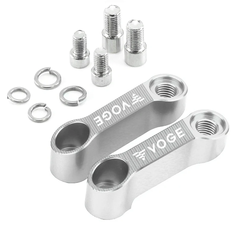 Motorcycle Accessories Rearview Mirrors Extension Riser Extend Adapter For Voge ds525x 525DS 300R 300AC 350AC 500AC 2022 - 2024