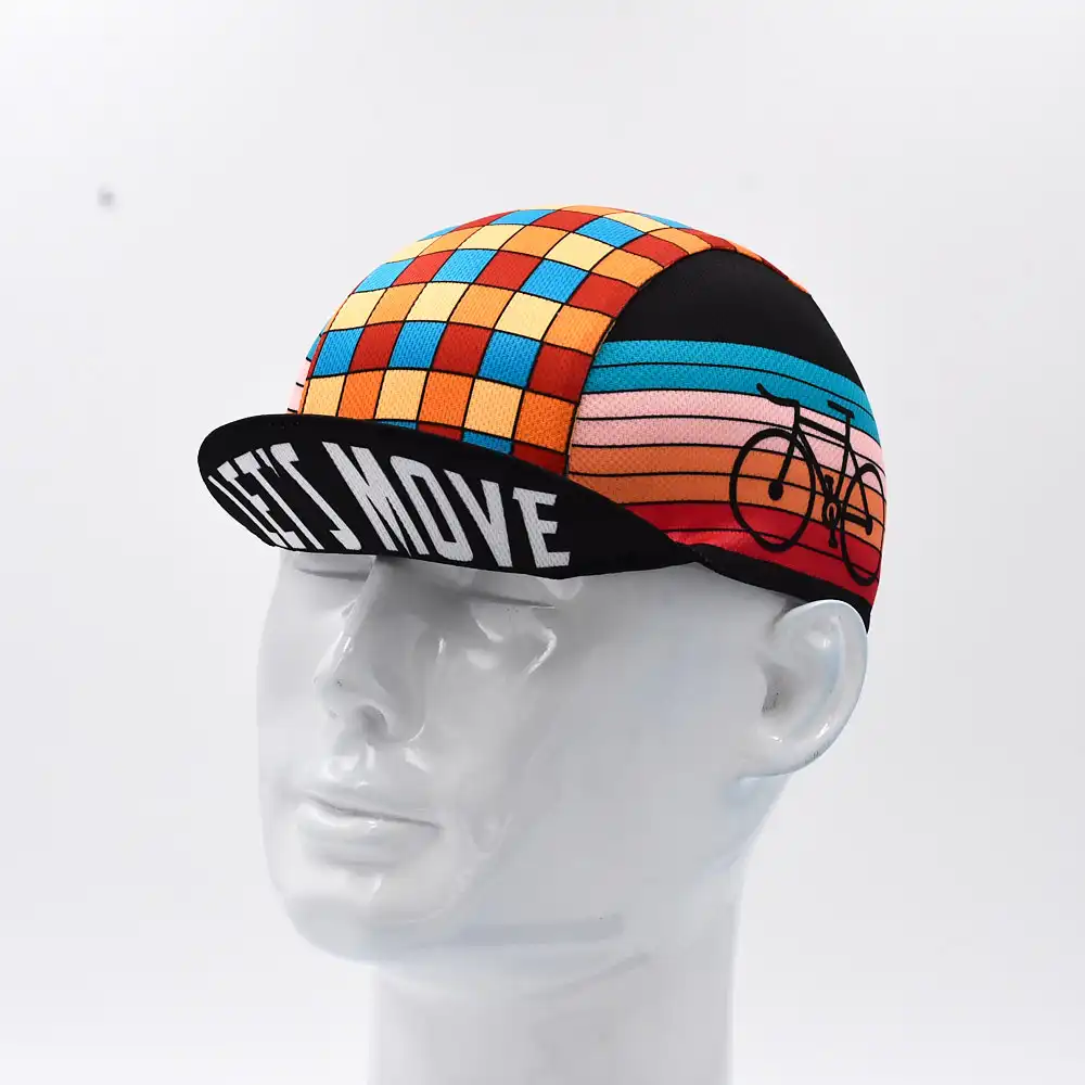 Retro Cycling Cap Breathable Bicycle Hat Outdoor Sports Mountain Bike Caps