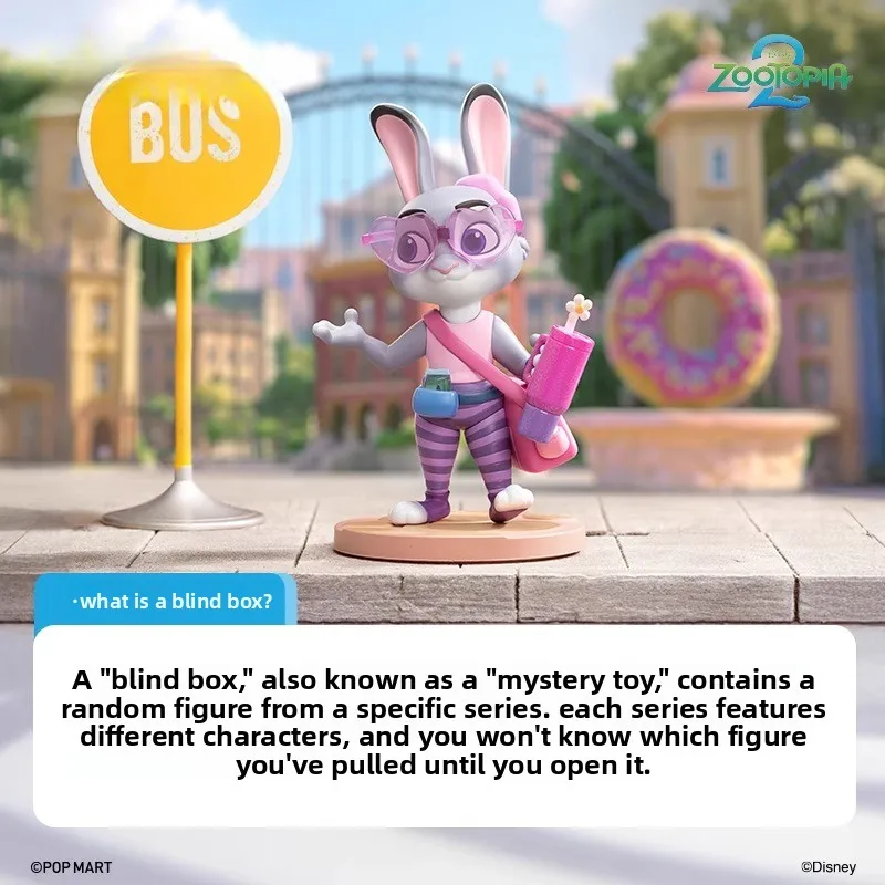 Disney Zootopia Returns Series Blind Box, Collector Vinyl Figures Set, New Character Model Gift,  Limited Edition Decor Gift