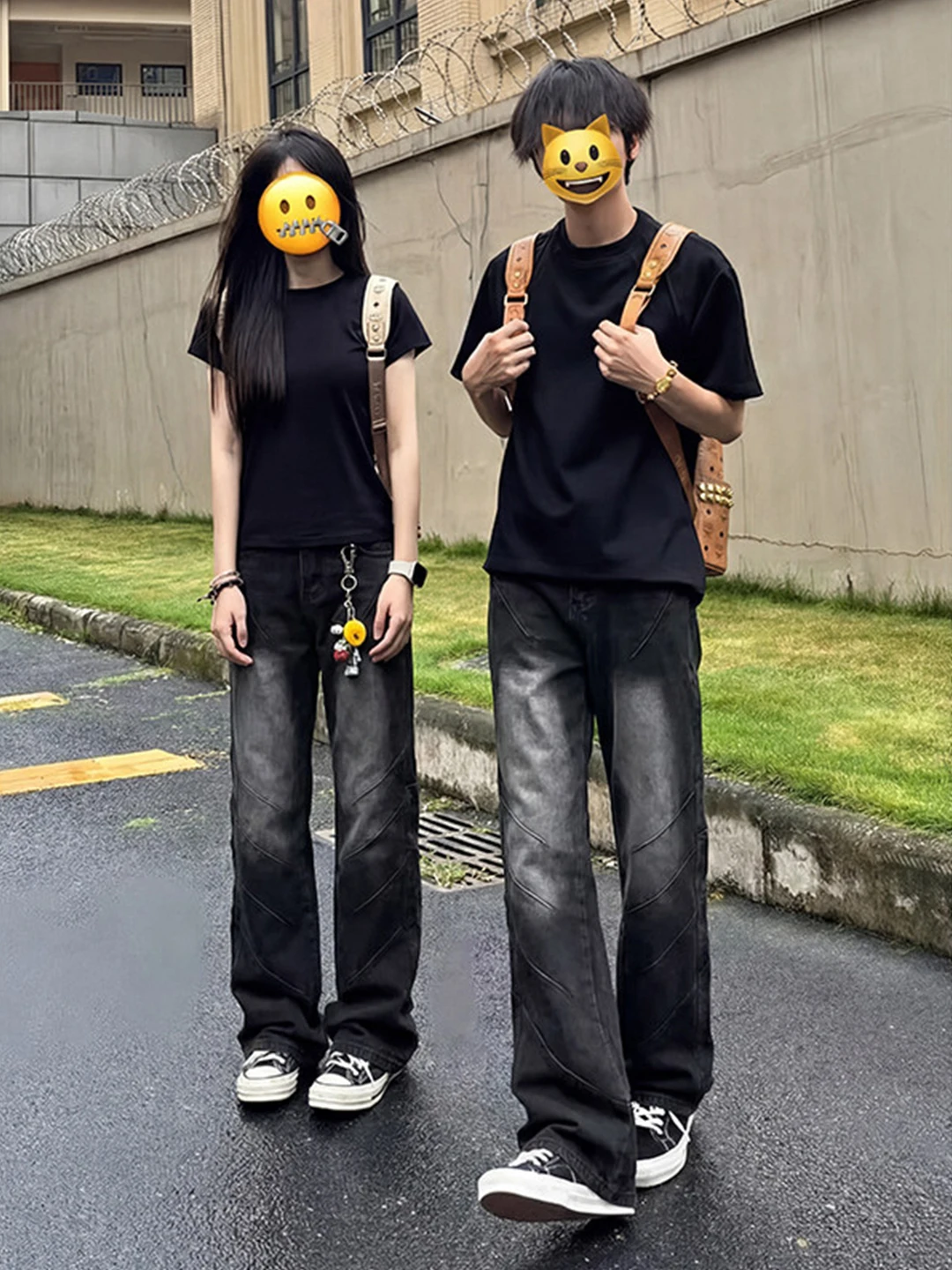 

Мужские джинсы Cleanfit Bla с плиссировкой, весенние, в американском стиле High Street, зауженные, буткат, рабочие брюки, прямые штанины, микроэластичные