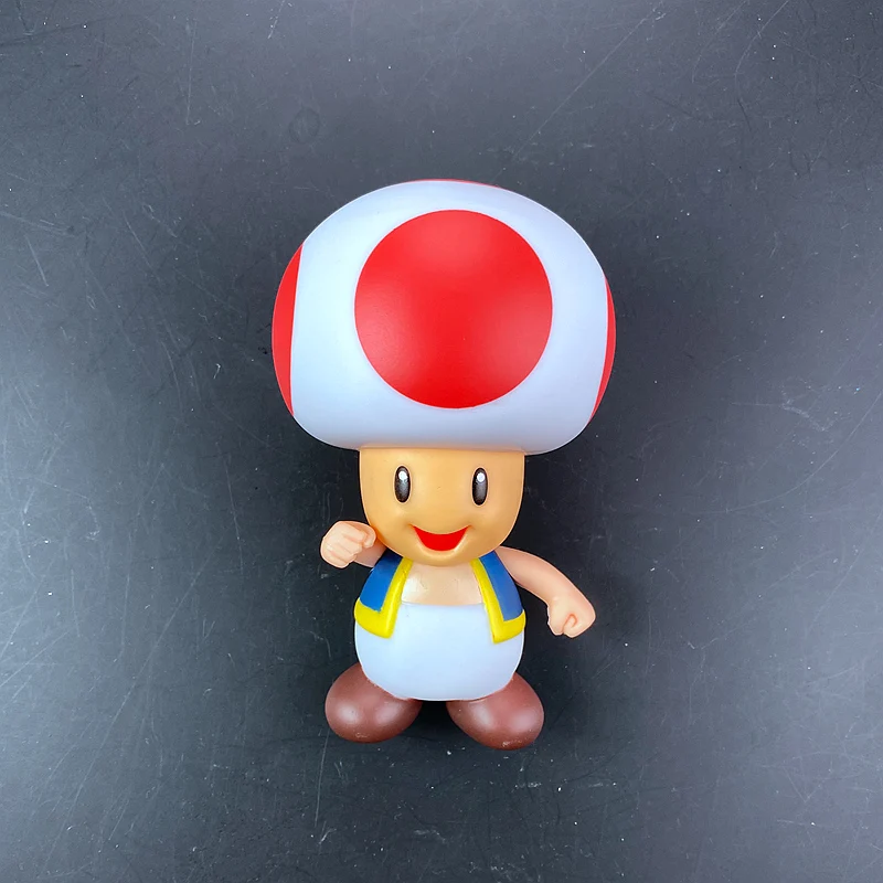 12Cm Super Mario Bros Cartoon Poppen Model Anime Figuren Luigi Yoshi Mario Creatieve Collectible Model Speelgoed Voor Kinderen Verjaardagscadeau