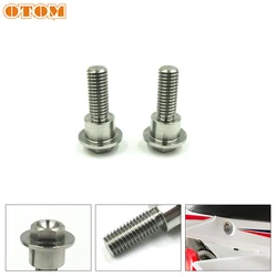 OTOM Motorcycle New Seat Bolt Rear Seat M8*33.8 Stainless Steel Cushion Screw For HONDA CRF250R 2014-2017 CRF450R 2013-2016 Part