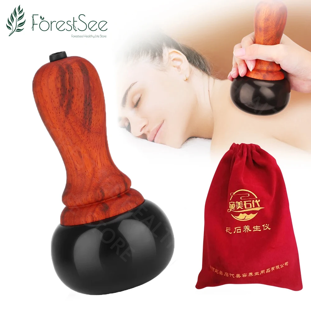 

Hot Stone Gua Sha Skin Scraping Warming Moxibustion Apparatus Scraper Body Massager Back Relax Spa Body Slim Device