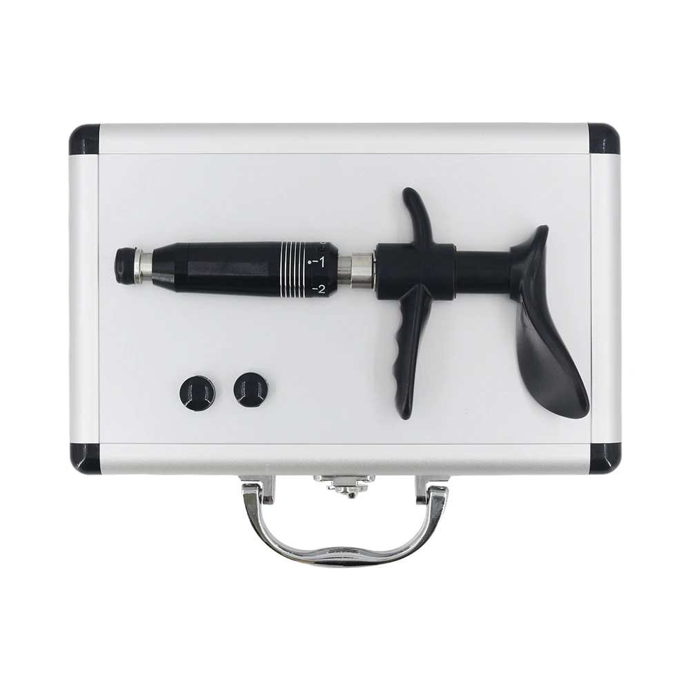 Manual Chiropractic Adjustment Tools Lumbar Pain Alleviate Treat Scoliosis Spinal Massage Corrector Portable Manual Gun