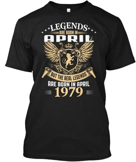 Real Legends Are Born In April 1979-pero la camiseta