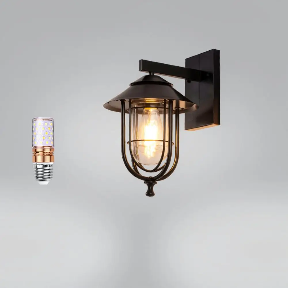 Aluminum Outdoor Wall Light Fixture Waterproof Porch Sconce Lighting For Villa Garden Patio Exterior Wall Decorative Lamp