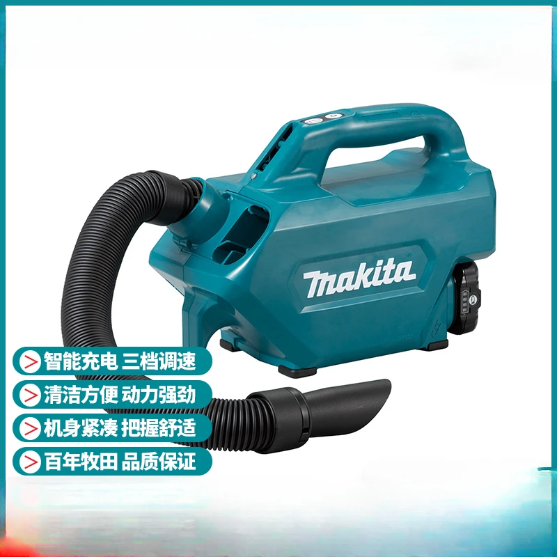 Genuine Makita Vacuum Cleaner CL121 Wireless 12V Handheld High Power Carpet Dust Remover