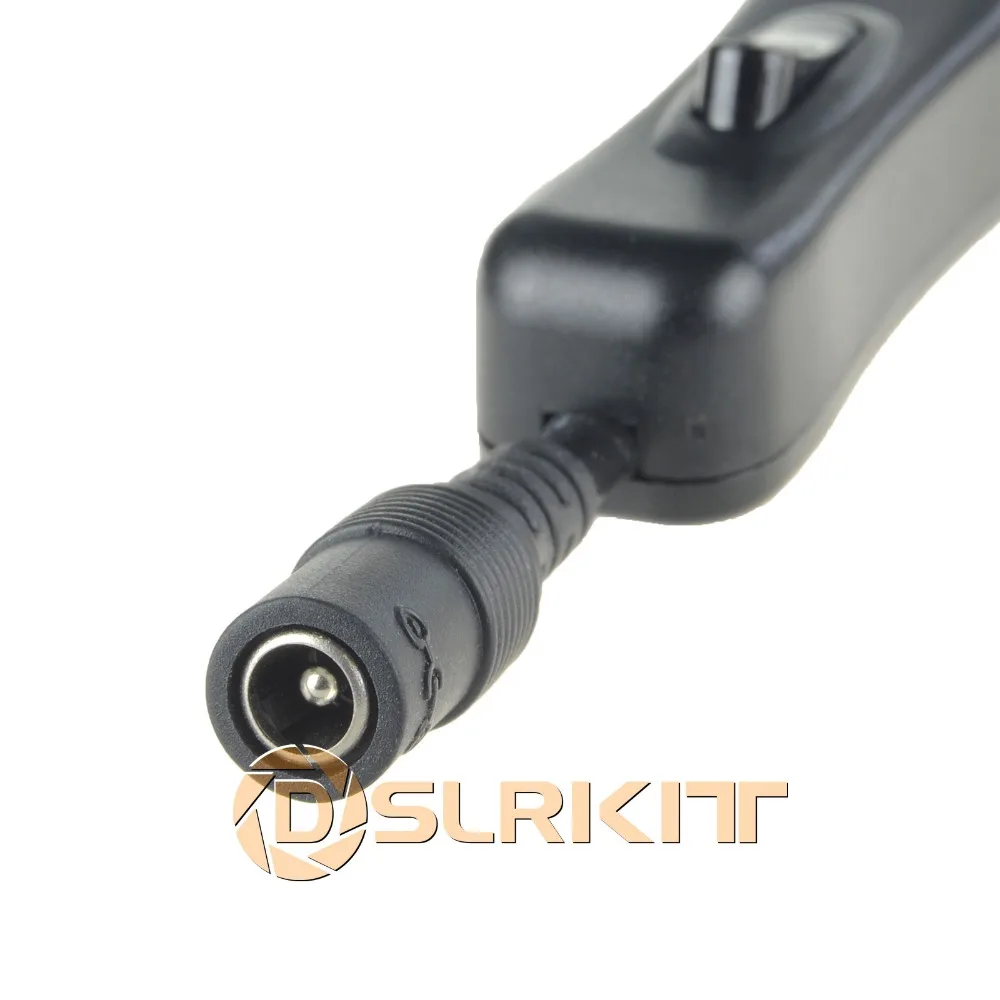 5.5x2.1mm 1:5 Splitter DC Power Cable Cord 1 Female to 5 Male with 1 switch