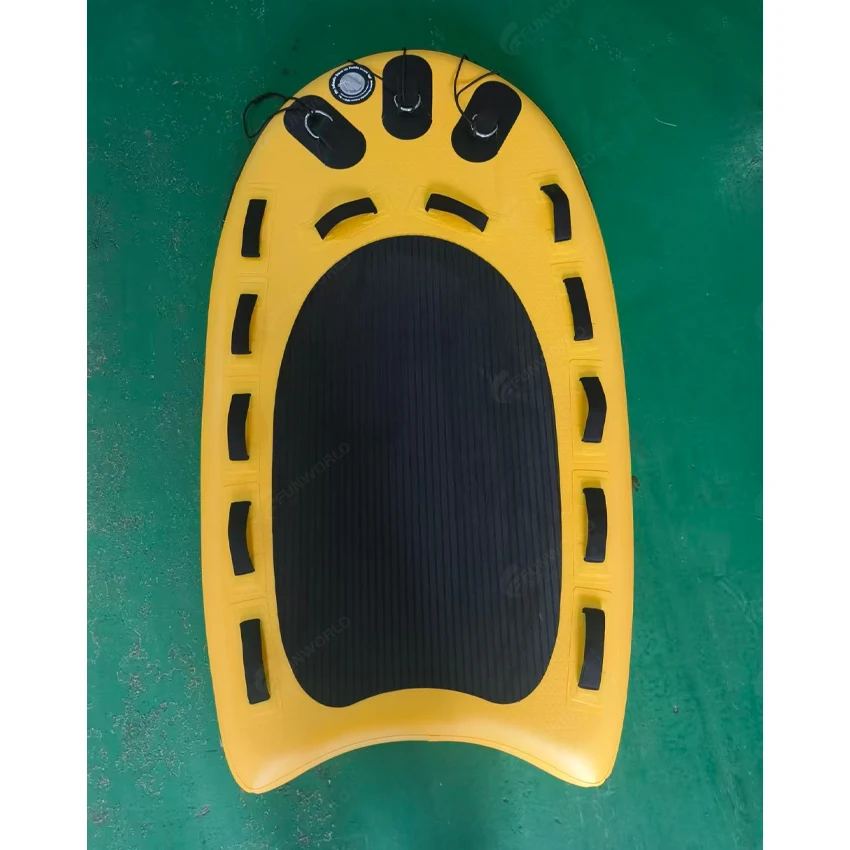 Heavy Duty Drop Stitch Rescue Sled For Jet Ski Snowmobile Ice Rescue Commercial Use