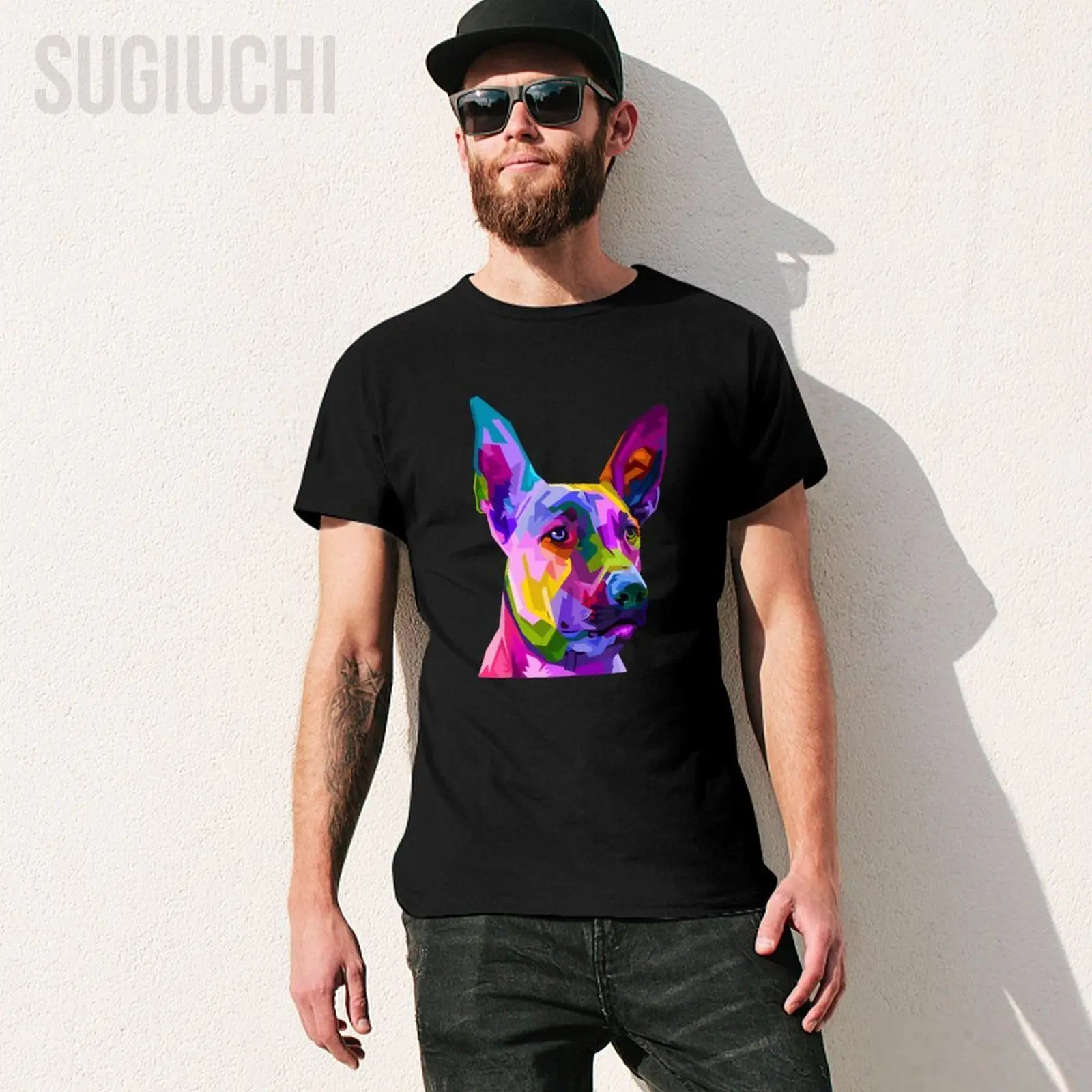 Unisex Men Belgian Malinois Shepherd Mechelaar Tshirt Tees T Shirts Women Boys 100% Cotton T-Shirt