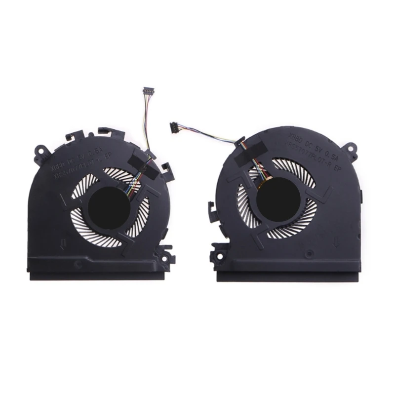 

CPU Cooler Fan Portable USB Power GPU Radiator for HP X360 15-CH