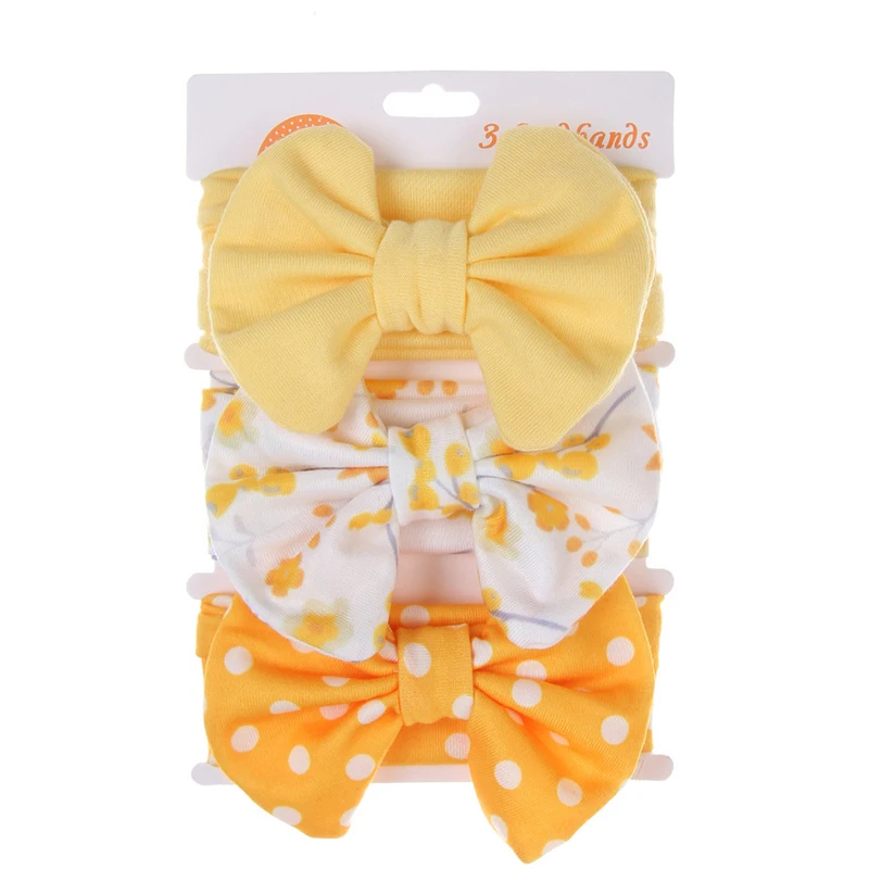 Schattige Babymeisjes Hoofdbanden Set Van 3 Zachte En Stijlvolle Haaraccessoires Voor Pasgeborenen En Peuters, Perfect Voor Fotoshoots