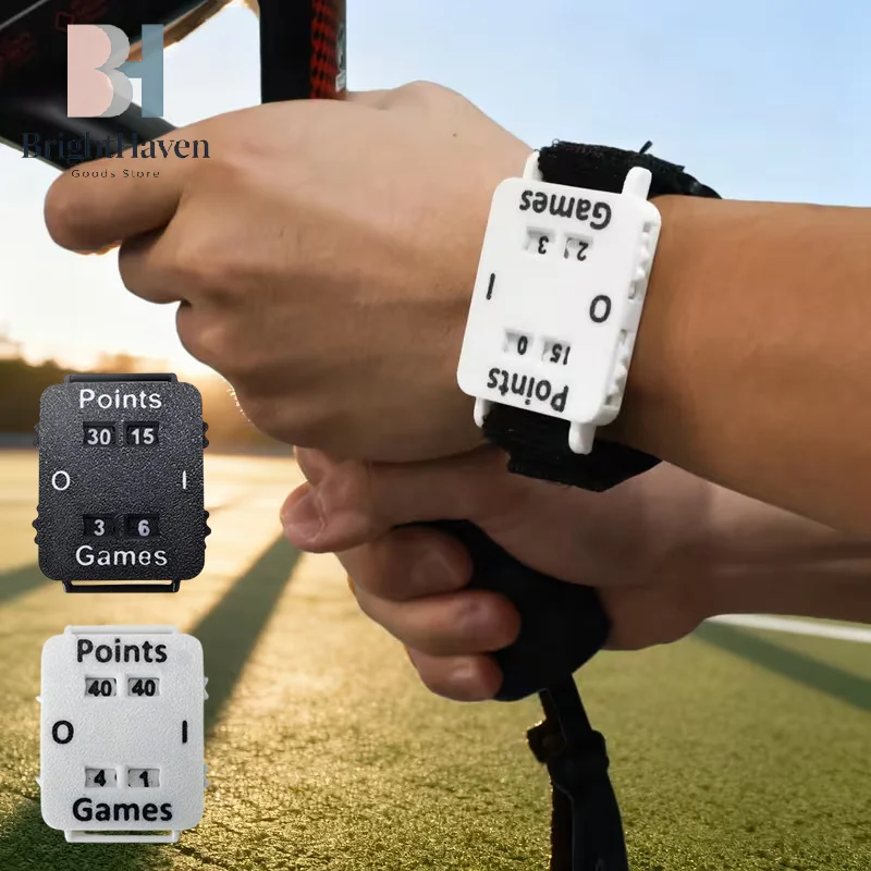 Pulsera Portátil para Registrar Puntuaciones de Cricket/Tenis/Pádel, Rastreador de Puntuaciones Instantáneo, Sin Pérdida de Memoria, Apta para Entrenadores, Árbitros y Jugadores B.H.