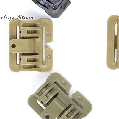 

1pc Plastic Tactical Vest Quick Release Buckle Slider Removal Buckle Set Strip Module Strip Buckle Quick Hunting Accessories