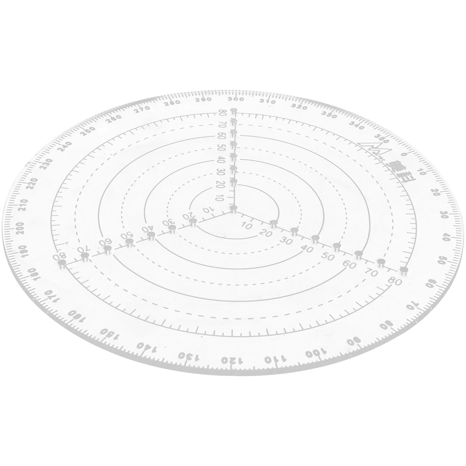 Circle Centering Ruler Finder Tool Woodworking Template Drawing Tools for Circles Viewfinder Finding