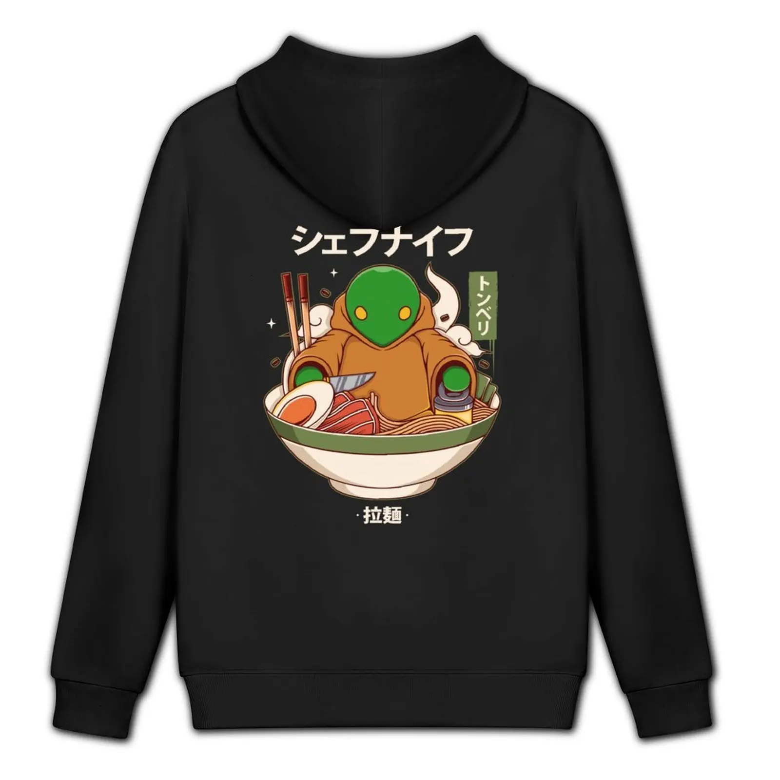 ملابس Tonberry Ramen بغطاء للرأس للرجال، ملابس رجالية، قميص بقلنسوة، ملابس رجالي مصممة بقلنسوة للرجال