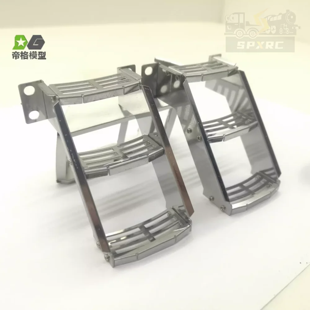 Stainless steel Ladder for Tamiya RC trailer Truck 1/14 56360 volvo f16 Wood Transporter Toy car diy modified parts