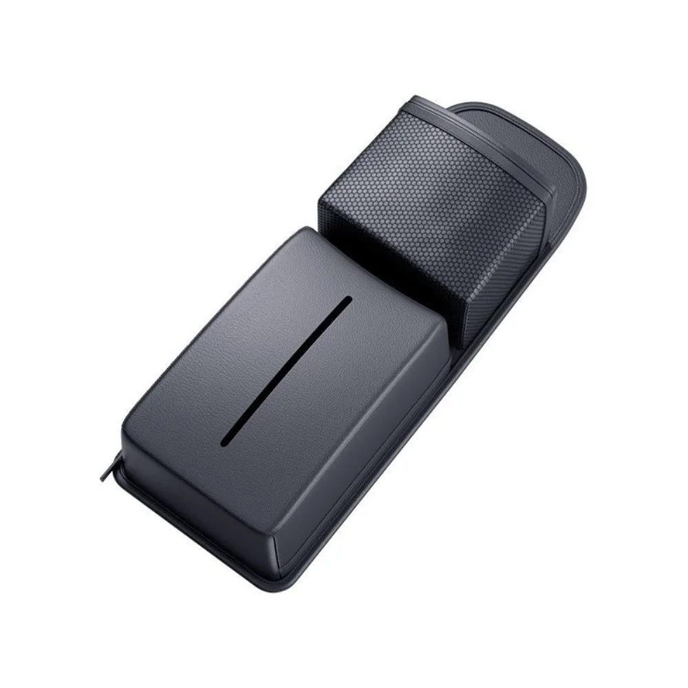 

PU Leather Water Bottle Holder Multifunctional Portable Seat Sides Storage Bag Water Bottles Rack Car Interior Supplies