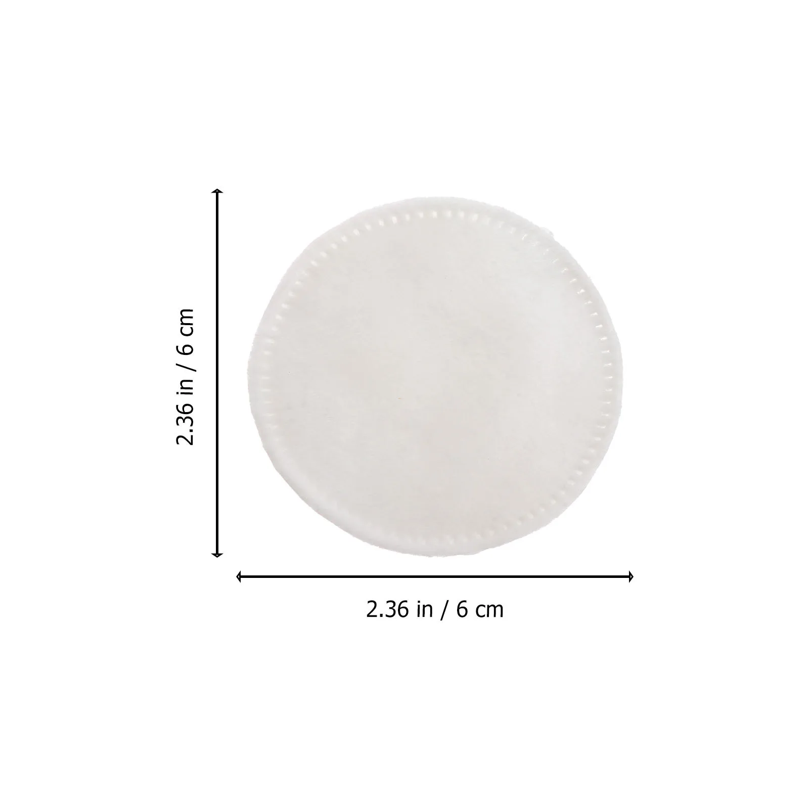 300 Uds. Almohadillas de algodón faciales gruesas rondas de algodón de maquillaje de tres capas eliminación de maquillaje suave y agradable para la piel desechable para el cuidado de la cara