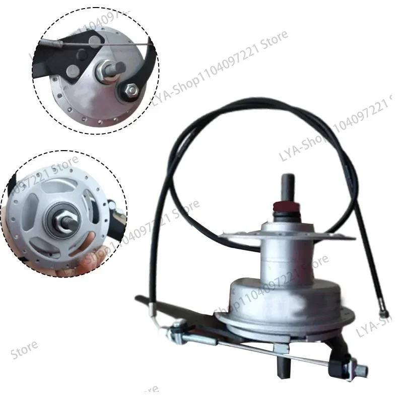 Front Hub Drum Brake 36 Spoke Hole 100mm For Sturmey Arch Vintage Touring Bike Including Gate Wire Bicycle Accessories