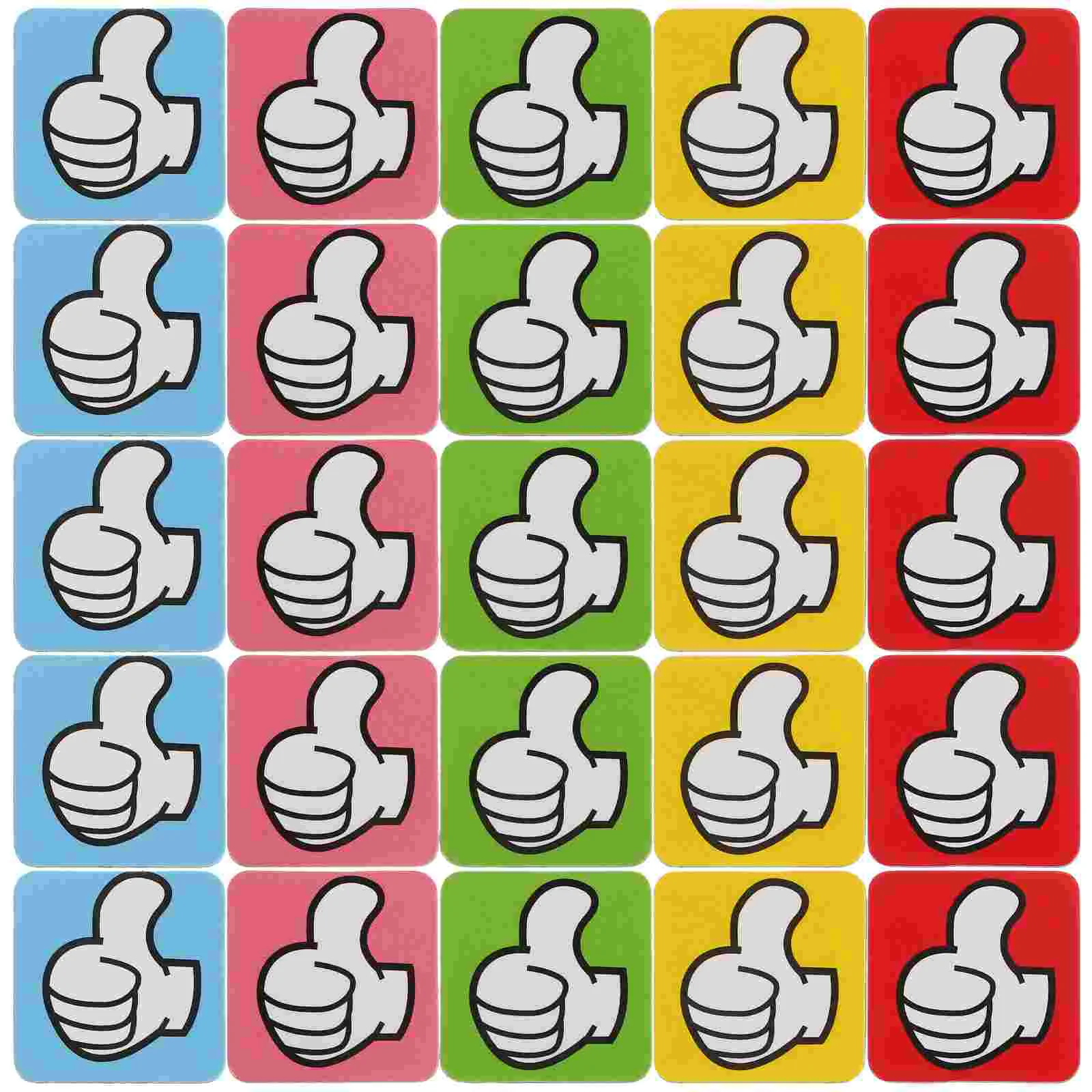 100pcs Thumbs Up Magnetic Stickers Kids Office Board Fridge Incentive Decals Teaching Supplies Small Thumb Magnets Inspirational