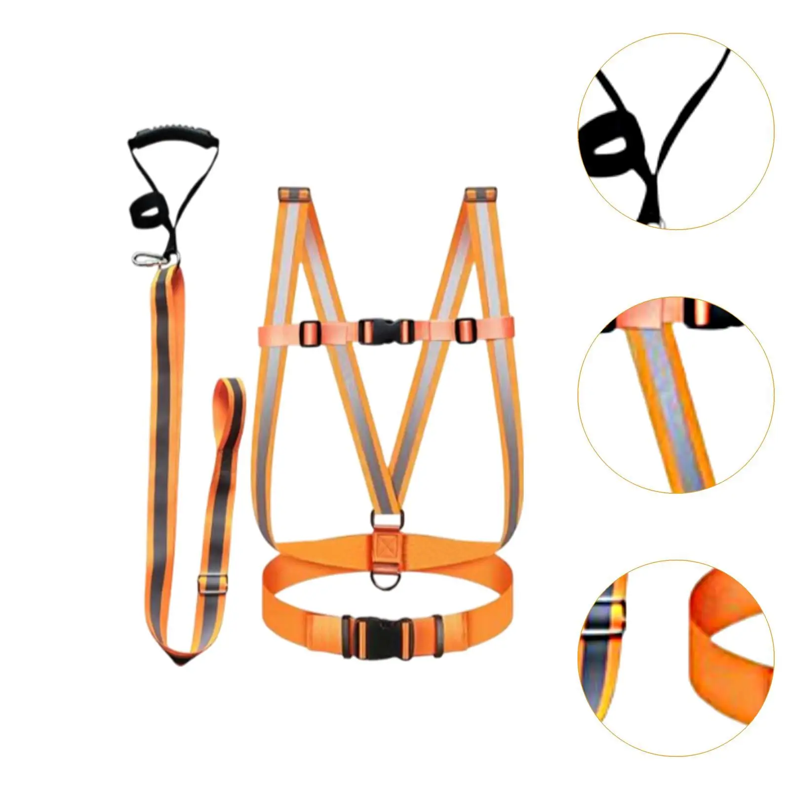 conjunto-de-equipamento-para-arrastar-cervos-com-arnes-refletivo-alca-acolchoada-e-corda-de-arrasto