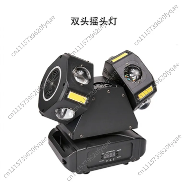 KTV Bar Disco Stage Light Pattern Strobe Laser Auxiliary Light Moving Head Light for Party Room