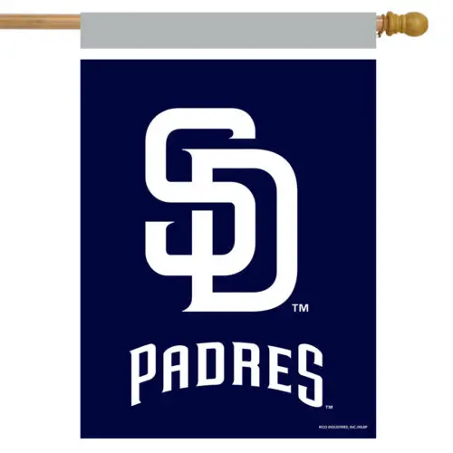 San Diego Padres House Flag Licensed ; Briarwood Lane