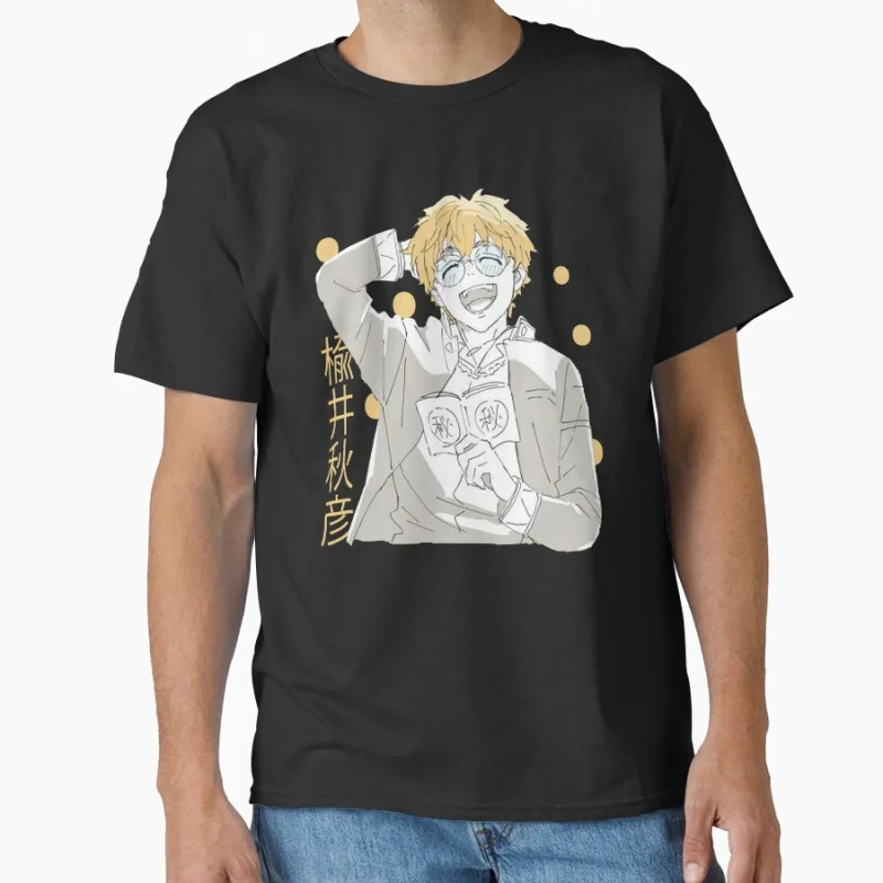 

Akihiko Nirei 80s Manga Wind Breaker 90s Anime t shirt for men Large size Tops S-6XL 100% cotton Birthday Gift Clothes