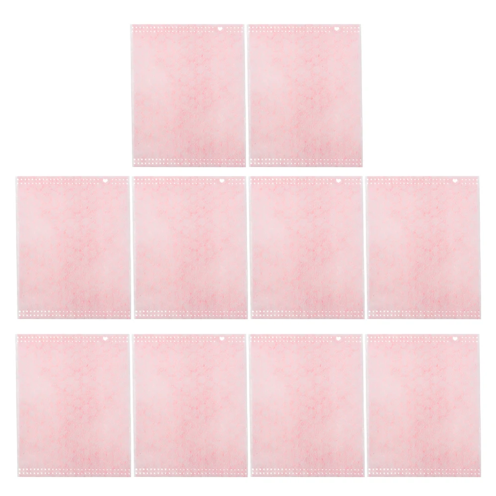 

10pcs Pearl Pink Soft Pads for Face Cleansing Travel Size Facial Wipes Makeup Makeup Remover Pads Women Remover Women