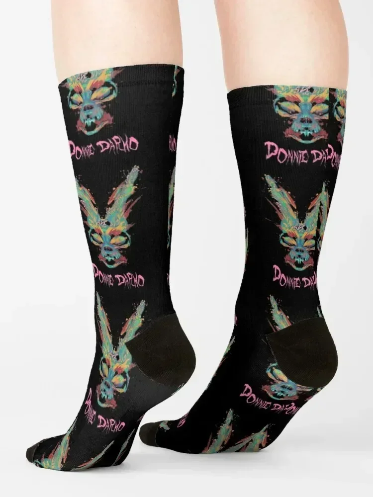 Donnie Darko watercolor Socks Children's valentine gift ideas designer brand FASHION Socks For Man Women's
