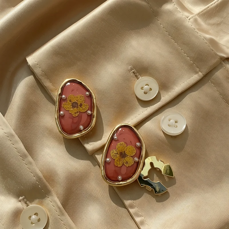 2 Pièces – Cache-boutons en Perles de Haute Qualité, Motif Floral, pour Décoration de Vêtements DIY, Boutons Décoratifs pour Chemises et Manches