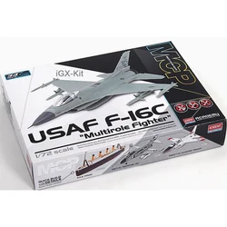 Academy 12541 1/72 Scale USAF F16 F16C F-16C Multirole Fighter Aircraft Jet Hobby Craft Plastic Model Building Kit