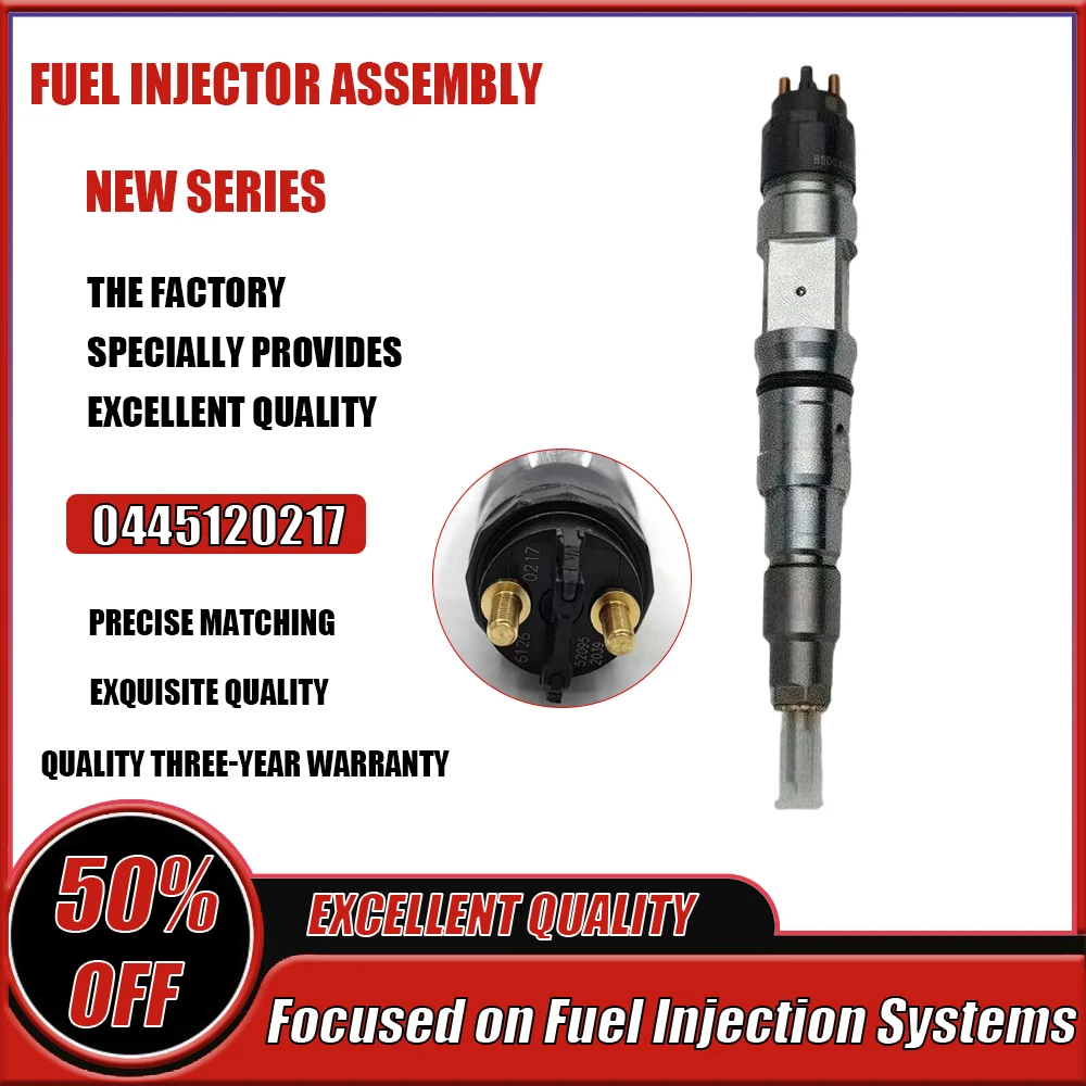 

Diesel Fuel Injectors for MAN TGA TGS TGX 0445120061 0445120217 0445120274 51101006064 Automobiles Truck Engine Part