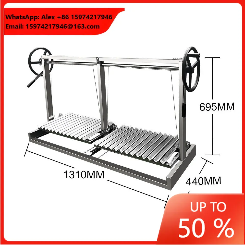 Danda Luxurious Premium Modern Stainless Steel Powder Coated Argentinian Style Grill Touch Control Flame Safety Non-Stick