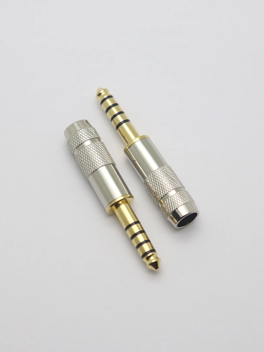 

Headphone pin 4.4mm five-pole male header with shell Sony Audio Grade 5 gold-plated 4.4 balanced header