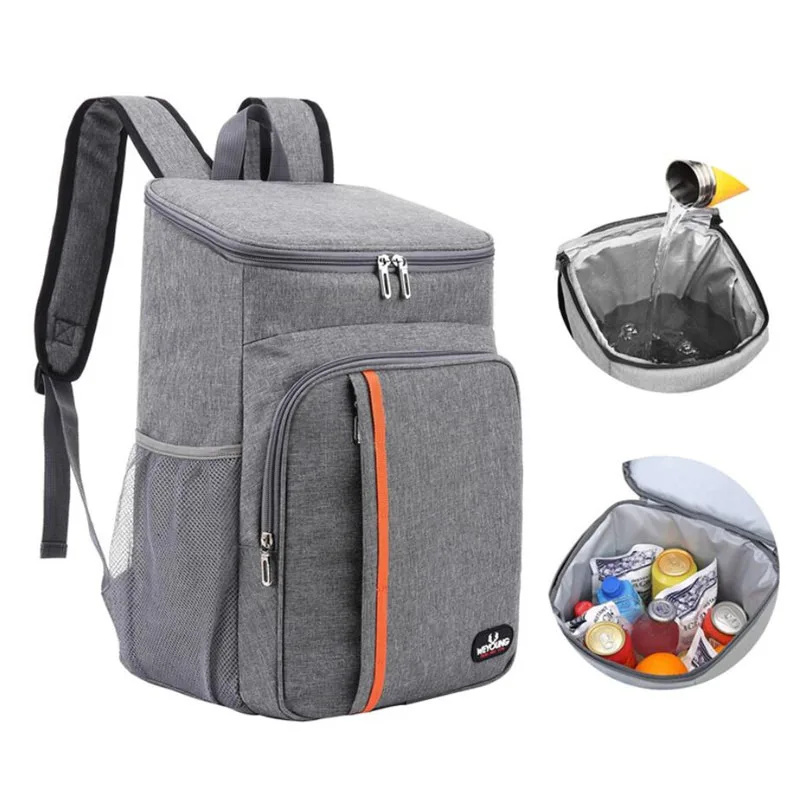 18/35L Extra Large Thermal Food Bag Cooler Bag Refrigerator Takeaway Box Fresh Keeping Food Delivery Backpack Insulated Cool Bag