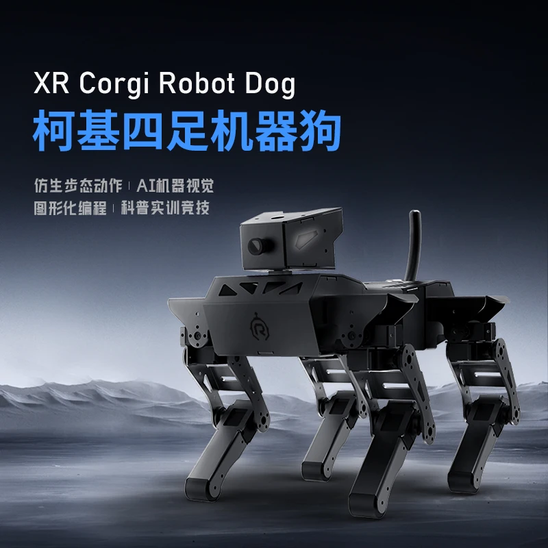 Cheapest Quadruped Bionic Robot Dog ESP32 Real-Time Video Wireless RC Artificial Intelligence Program Robot Ai Vision