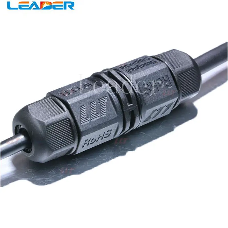 

50 M20 -2/3/4Pin 250V 20A IP68 Male and Female Electrical Connector Automotive Straight Connector Terminals with Diameter 7.5mm