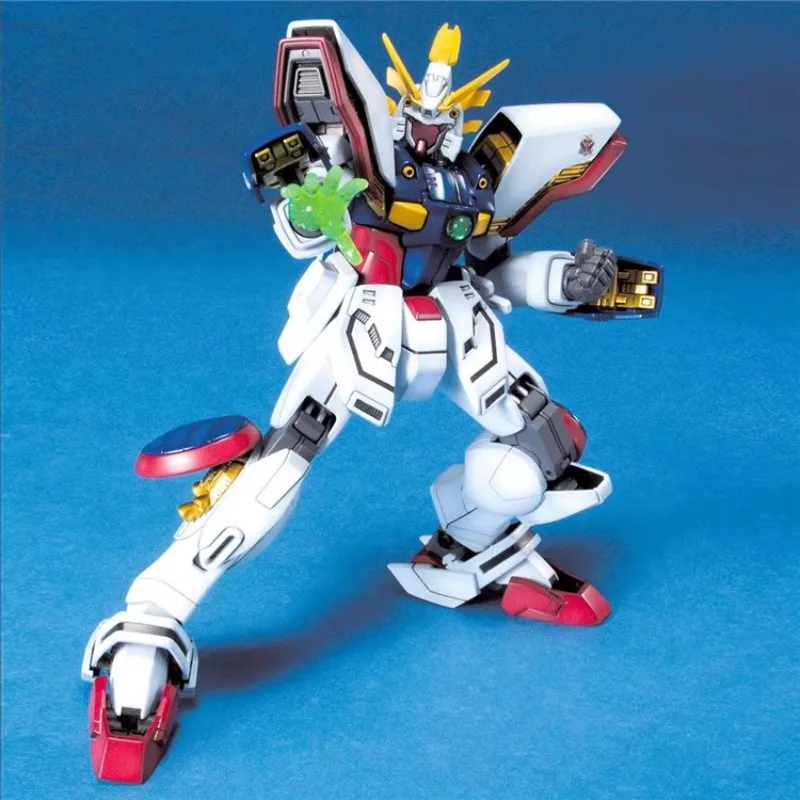 Bandai Originale Genuino MG 1/100 SHINING GUNDAM GF13-017NJ Azione Anime Figure Giocattoli Ragazzi Bambini Regalo Modello di Montaggio Ornamenti