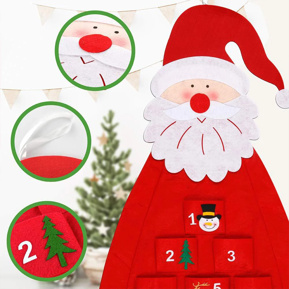 Calendar Toddler Calendars Christmas Ornaments Advent Makeup Hanging Decorations