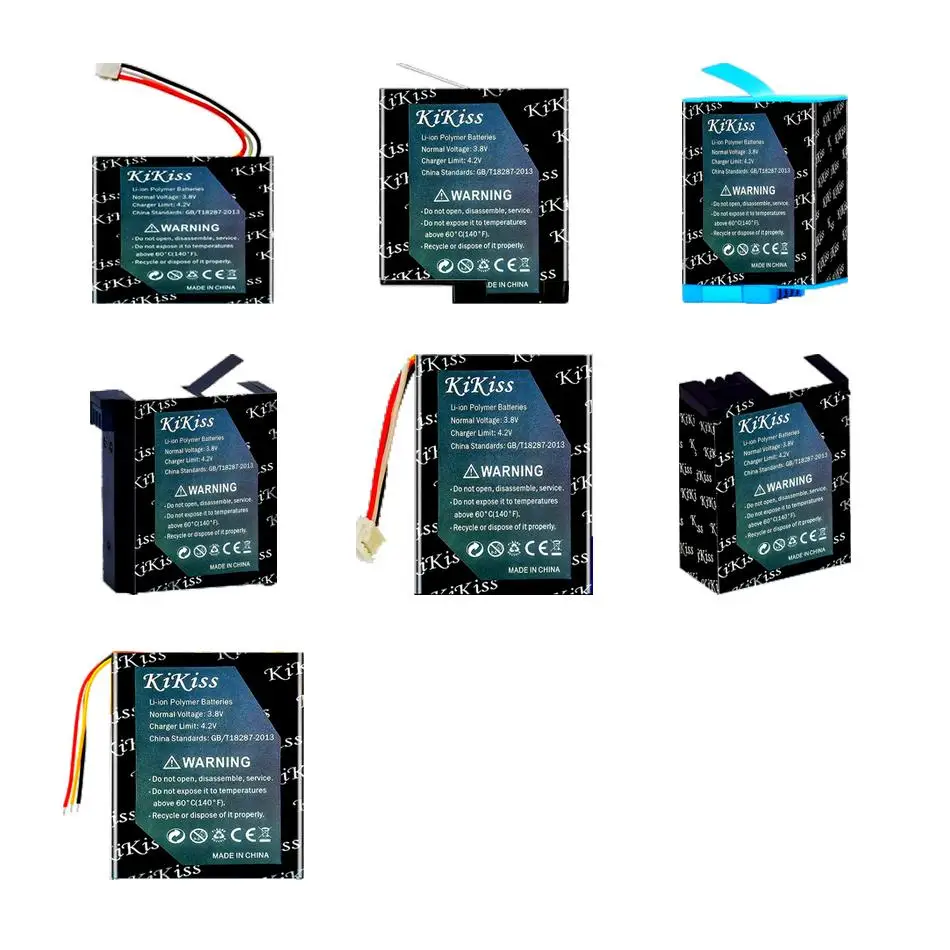 500-2300mAh Battery For Gopro hero+ hero+lcd 1 Hero 3+ 2 3 4 5 6 7 9 10 11 Camera Pro Plus Ahdbt-501 Ahdbt-401 Chdha-301
