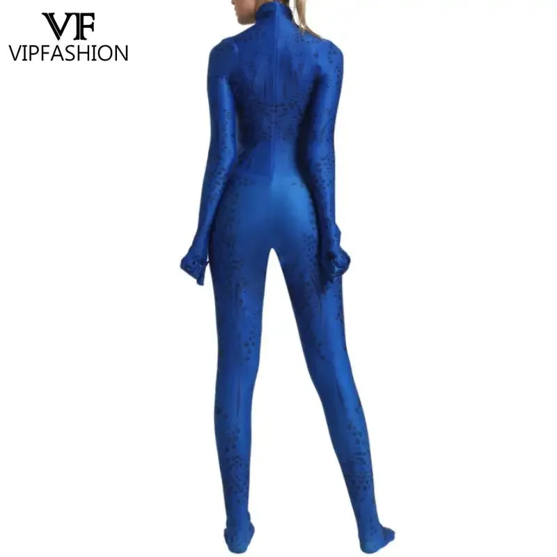 L2025l أزياء الهالوين التأثيرية للنساء بدلة قفز مطبوعة للبطل الخارق بغطاء كامل بدلة زنتاي بدلة مثيرة لحفلات العطلات Cl