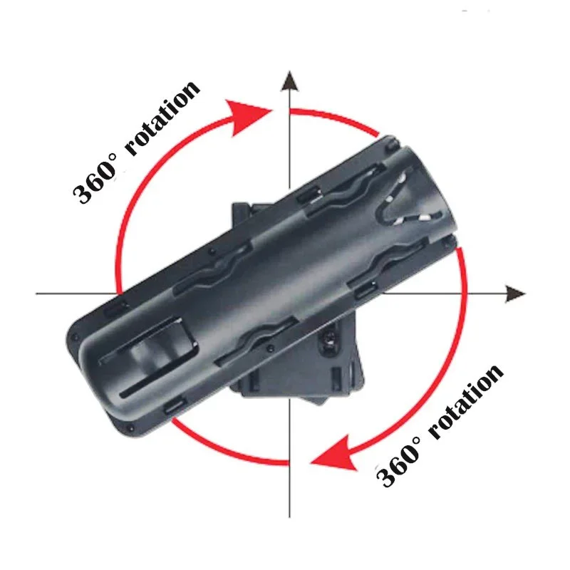 Funda táctica universal bastón – Rotación 360° extracción rápida - imagen 5