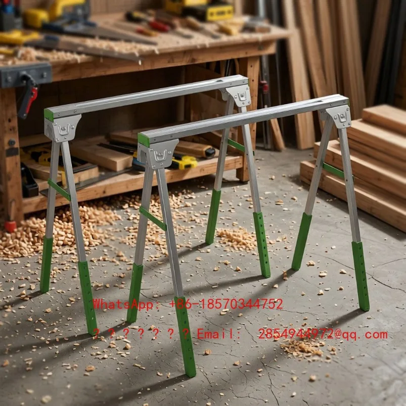 

Складная опорная рама для пилы, выдерживающая нагрузку 250 кг, многофункциональный портативный верстак для внутренних работ
